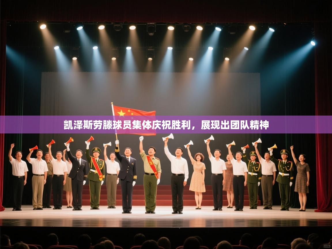 凯泽斯劳滕球员集体庆祝胜利，展现出团队精神